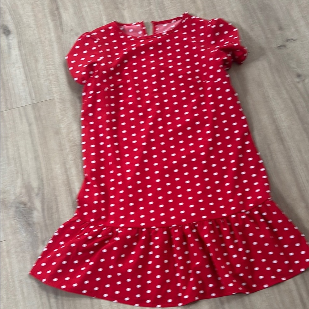 Red Polka Dot Dress NWOT